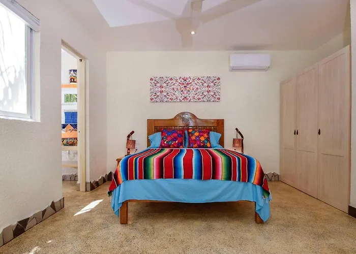 Private Queen With Beautiful Garden View * San Miguel de Cozumel